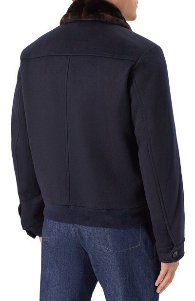 Бомб�ер с подкладкой из бобра ANDREA CAMPAGNA, арт. 25U029-CUNWSCNX, фото 4