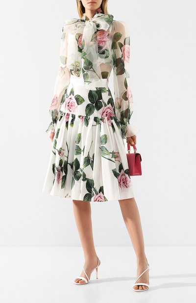 Хлопковая юбка DOLCE & GABBANA, арт. F4A9HT/HS5FZ, фото 2