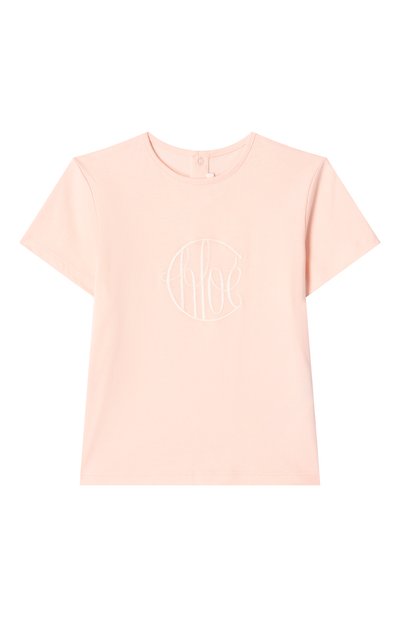Хлопковая футболка CHLOÉ, арт. C20525