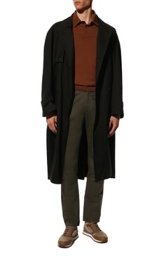 Брюки из хлопка и льна ZEGNA, арт. UZI37/GAN, фото 2