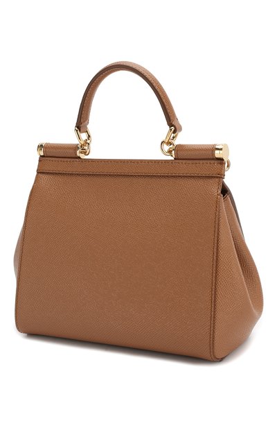 Сумка sicily small DOLCE & GABBANA бежевого цвета по цене 159500 руб., арт. BB6003/A1001, фото 3 Сумка sicily small DOLCE & GABBANA, арт. BB6003/A1001, фото 3