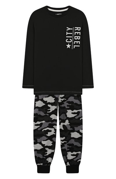 Хлопковая пижама SANETTA, арт. 244530, фото 1