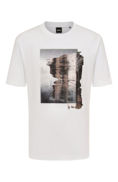 Мужская хлопковая футболка BOSS, арт. 50543447