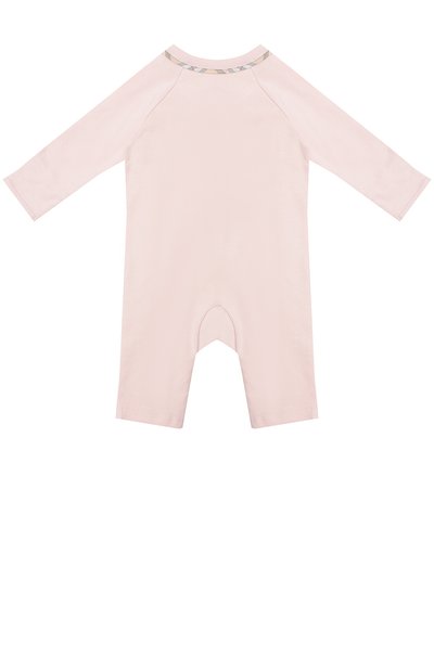 Пижама в комплекте с шапкой и нагрудником BURBERRY, арт. 4037577, фото 4