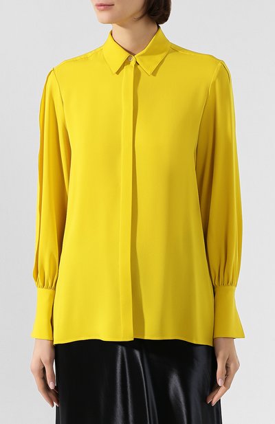 Шелковая блузка THE ROW, арт. 4920W1623, фото 3