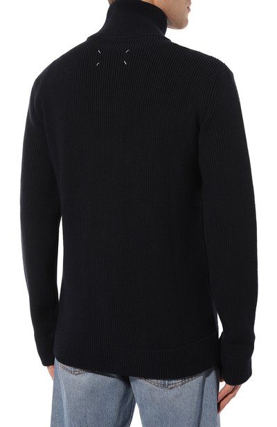 Кардиган из хлопка и шерс ти MAISON MARGIELA, арт. SI1HA0013/S17781, фото 4