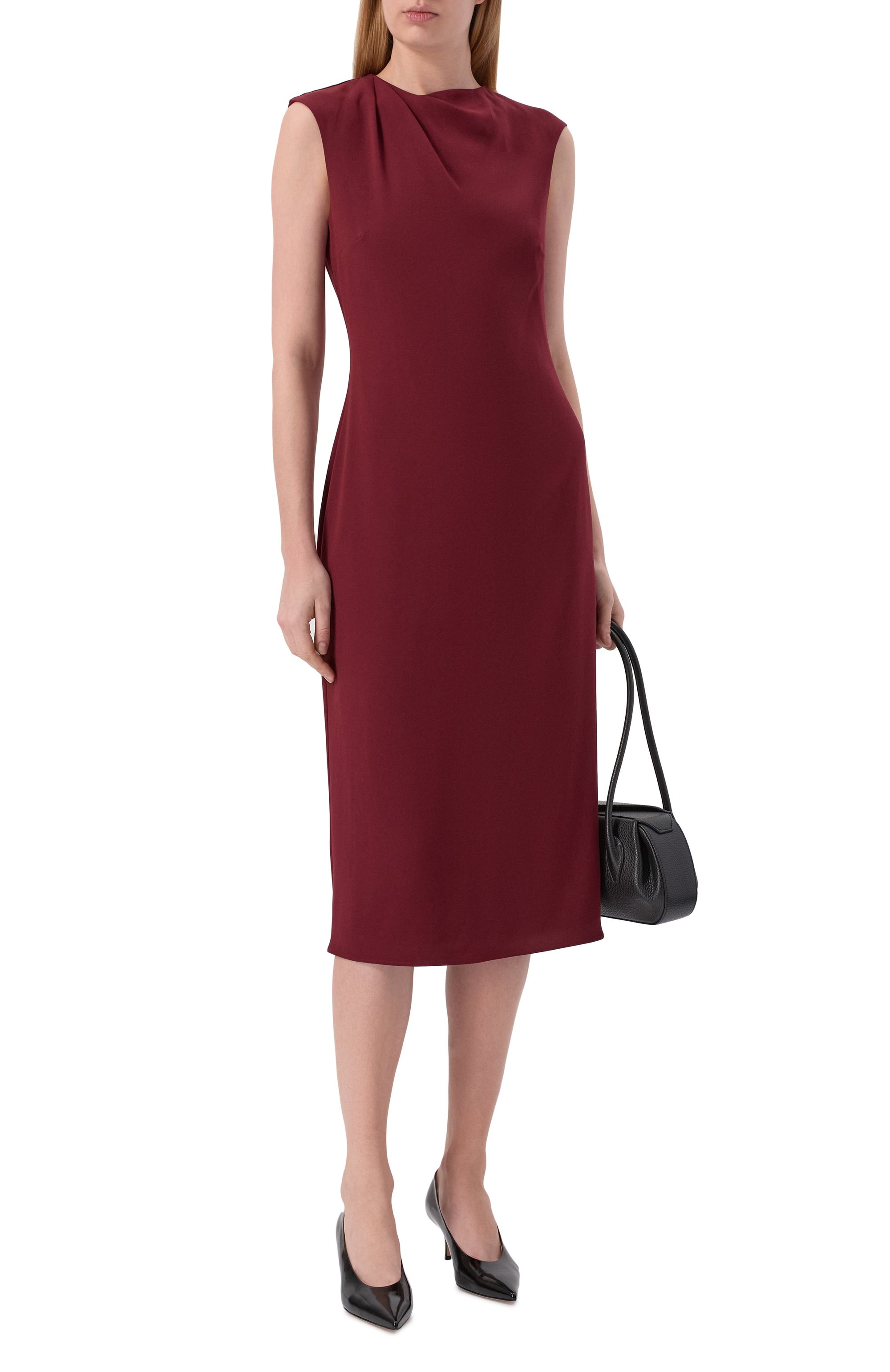 Платье WINDSOR бордового цвета по цене 68800 руб., арт. 52 DE645H 10001864/30048098, фото 2 Платье WINDSOR, арт. 52 DE645H 10001864/30048098, фото 2