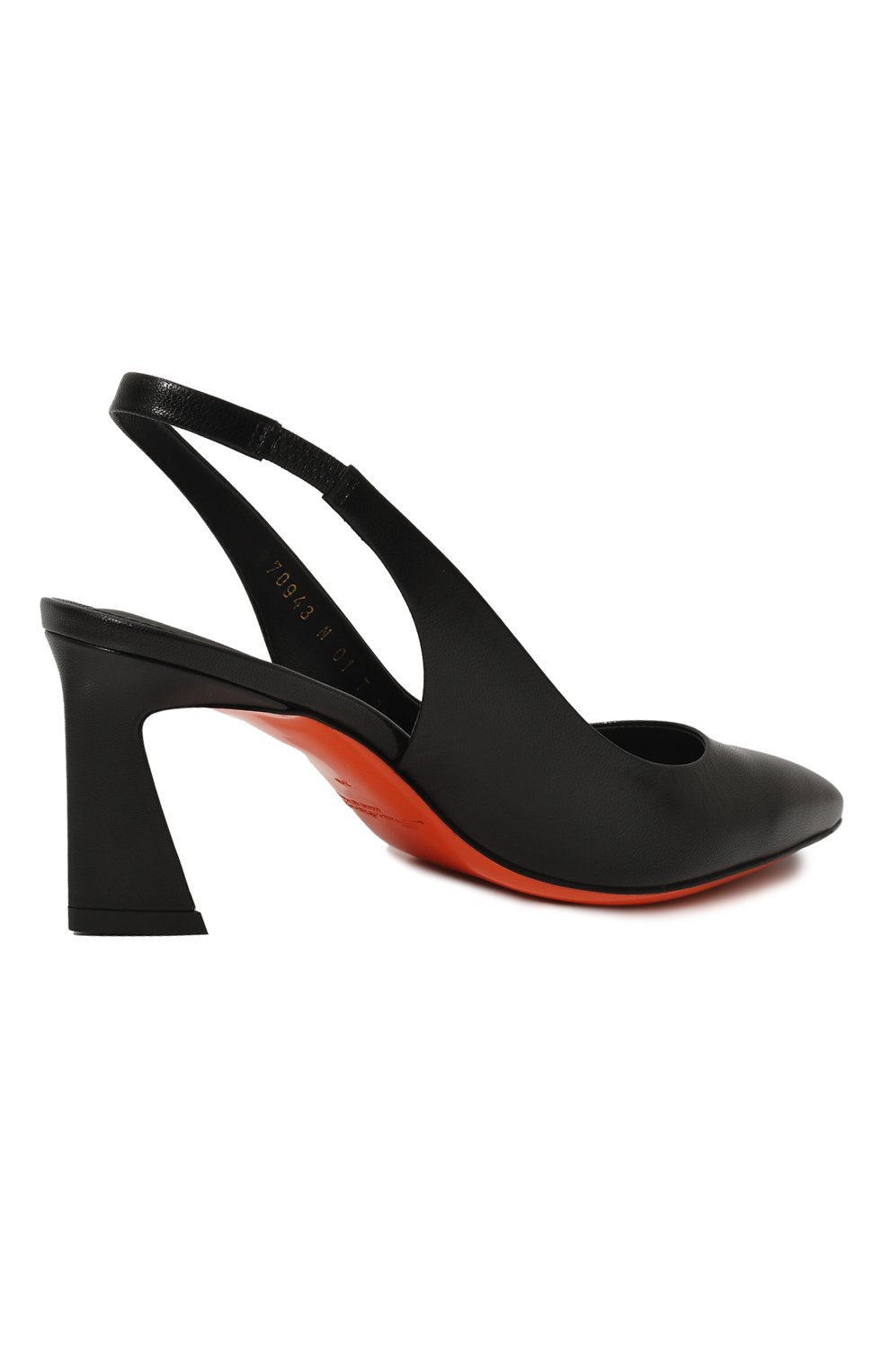 Кожаные туфли SANTONI черного цвета по цене 68600 руб., арт. WDFQ70943HI2TSW0N01, фото 5 Кожаные туфли SANTONI, арт. WDFQ70943HI2TSW0N01, фото 5