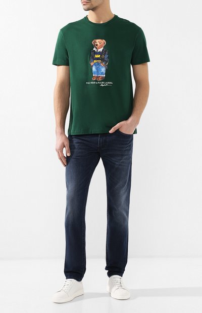 Хлопковая футболка  POLO RALPH LAUREN, арт. 710740346, фото 2
