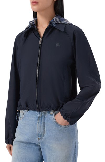 Ветровка BURBERRY синего цвета по цене 153000 руб., арт. 8116110, фото 3 Ветровка BURBERRY, арт. 8116110, фото 3