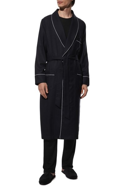 Кашемировый халат ANDREA CAMPAGNA, арт. VESTAGLIA R0BE LUNGA, фото 2