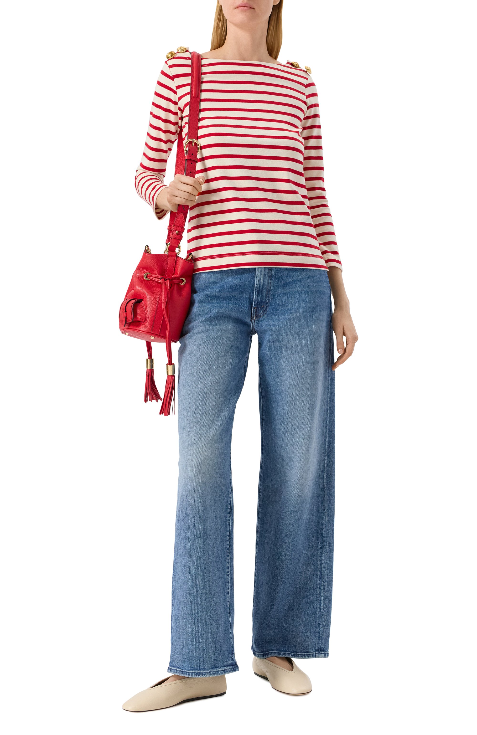 Хлопковый лонгслив FORTE DEI MARMI COUTURE, арт. 25SF5211, фото 2