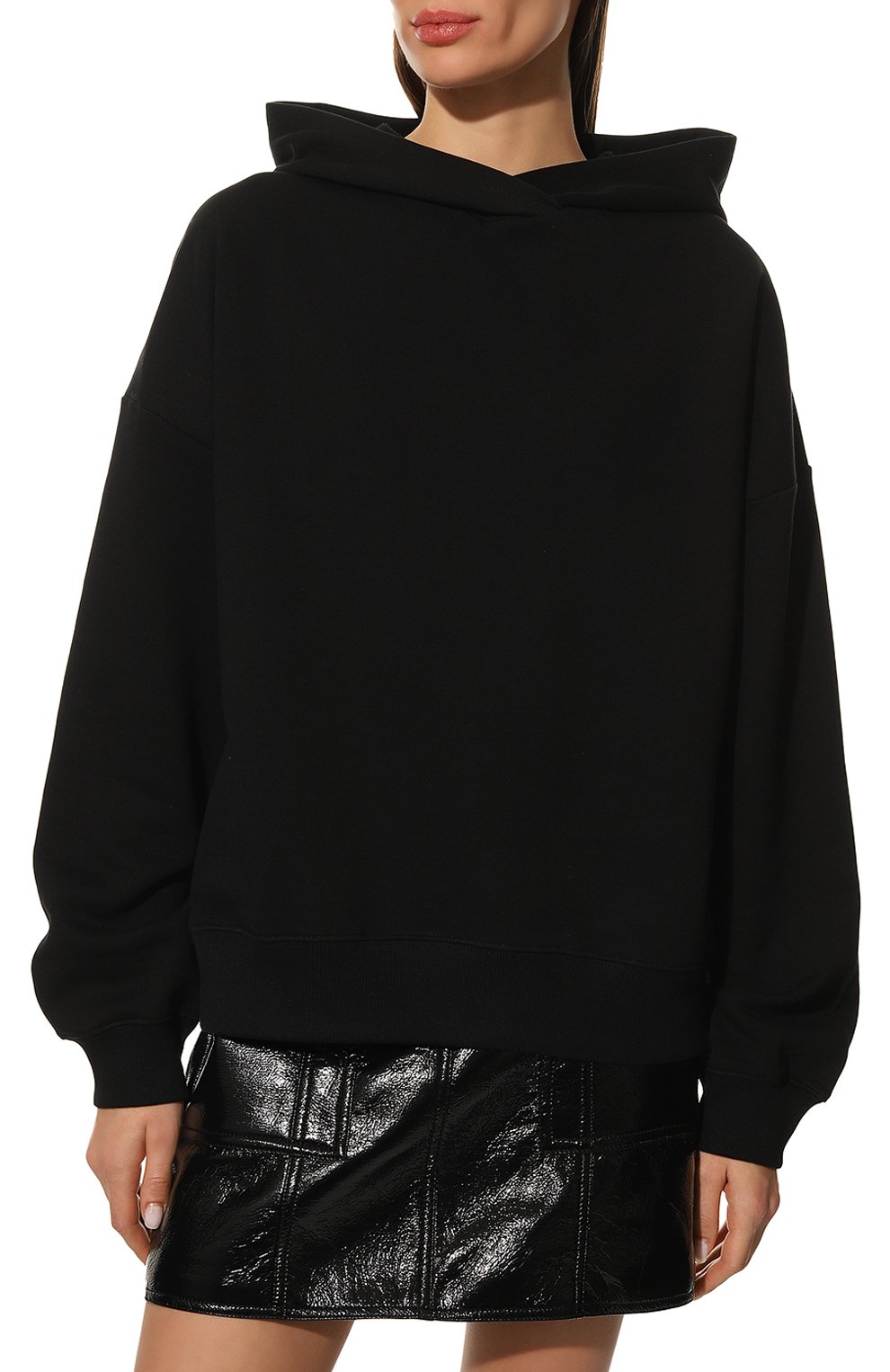 Хлопковое худи DRIES VAN NOTEN черного цвета по цене 37400 руб., арт. 222-011142-5611, фото 3 Хлопковое худи DRIES VAN NOTEN, арт. 222-011142-5611, фото 3