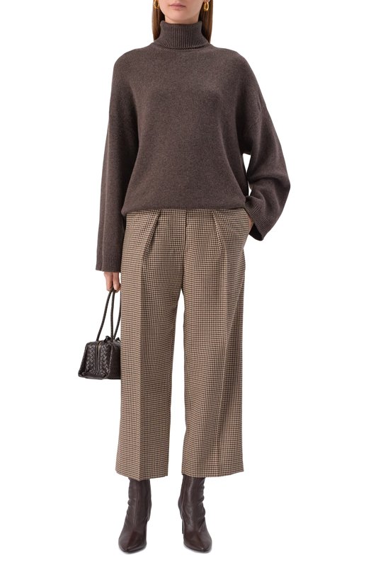 Шерстяные брюки Brunello Cucinelli MB149P8978 Бежевый  MB149P8978 Фото 2
