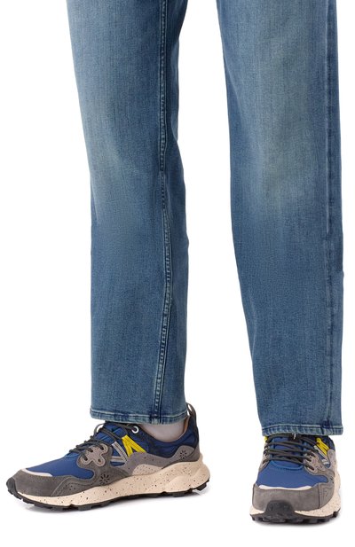 Комбинированные кроссовки yamano 3 FLOWER MOUNTAIN синего цвета по цене 28350 руб., арт. 2017816/01, фото 3 Комбинированные кроссовки yamano 3 FLOWER MOUNTAIN, арт. 2017816/01, фото 3