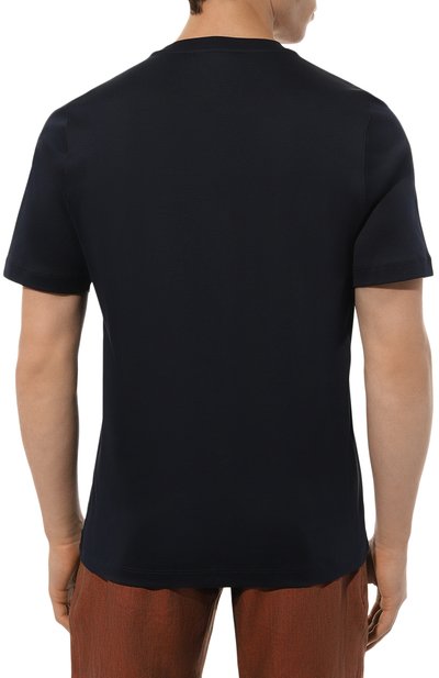 Хлопковая футболка ZILLI, арт. TSR001M0110VZP000, фото 4