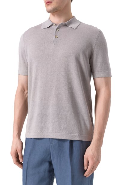 Поло изо льна и кашемира MVST, арт. 25E/X1P/0/A002/7639, фото 3