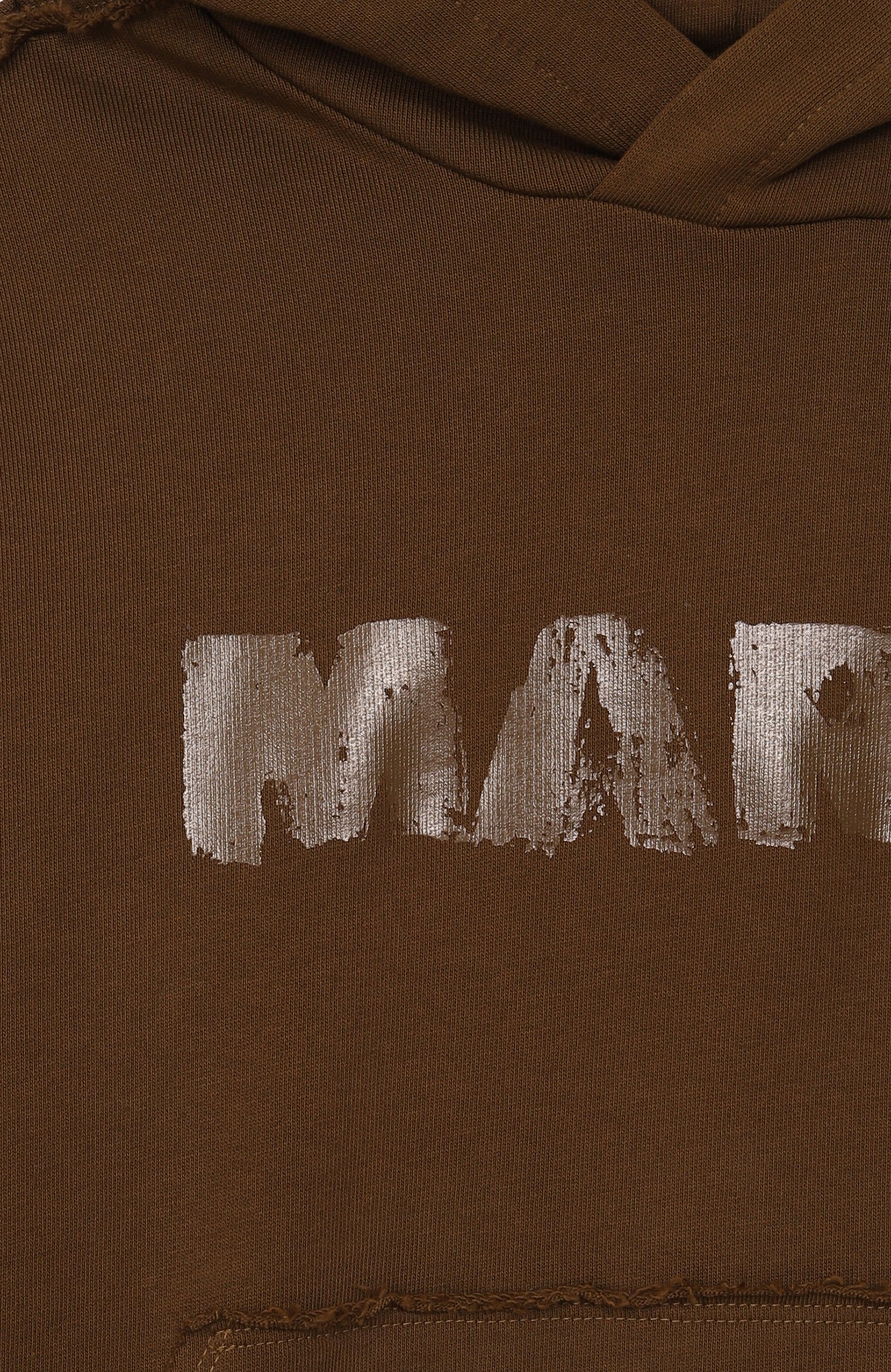 Хлопковое худи MARNI хаки цвета по цене 20800 руб., арт. M01886/M00YA, фото 3 Хлопковое худи MARNI, арт. M01886/M00YA, фото 3