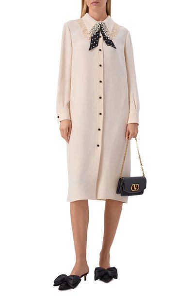 Текстильные мюли yolande 45 VALENTINO, арт. 8W2S0NS7/UBN, фото 3