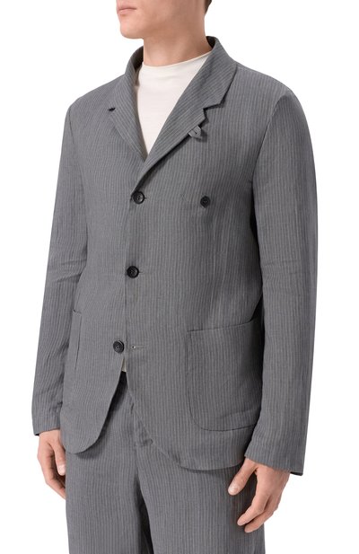 Льняной пиджак HANNES ROETHER, арт. J0P32PE.6069, фото 3