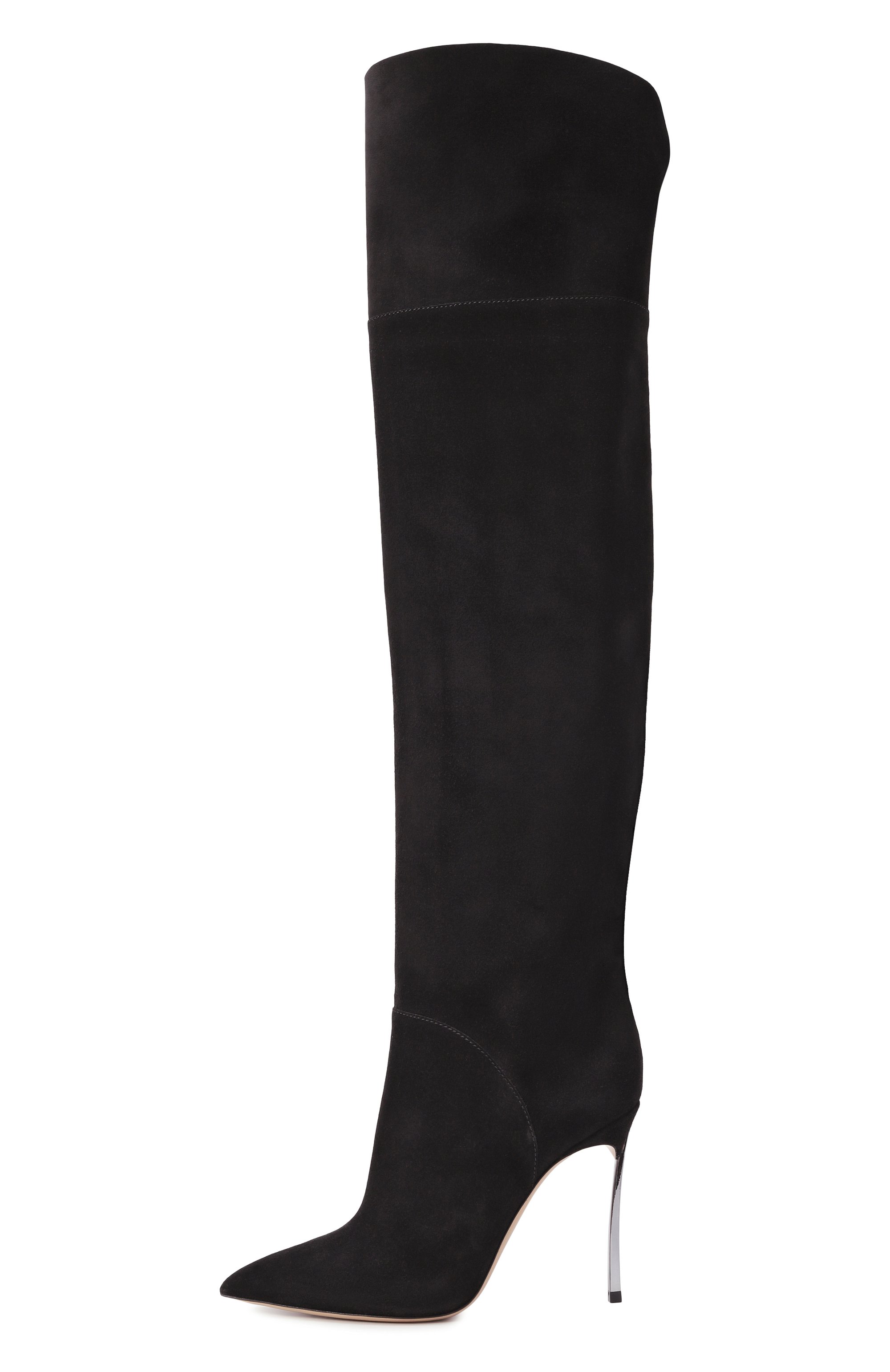 Замшевые ботфорты blade 100 CASADEI, арт. 1T076A100MC1832, фото 4