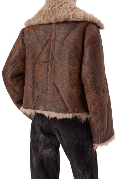 Дубленка из овчины ANN DEMEULEMEESTER, арт. B0013413/FR006, фото 4