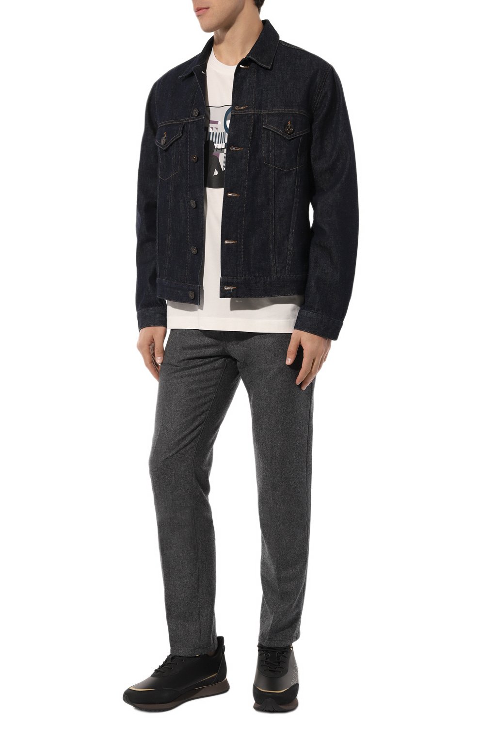 Комбинированные кроссовки PAUL&SHARK, арт. 13318002, фото 2