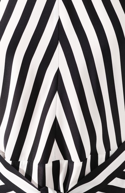 Шелковое платье STELLA MCCARTNEY черно-белого цвета по цене 129500 руб., арт. 600944/S0A48, фото 5 Шелковое платье STELLA MCCARTNEY, арт. 600944/S0A48, фото 5