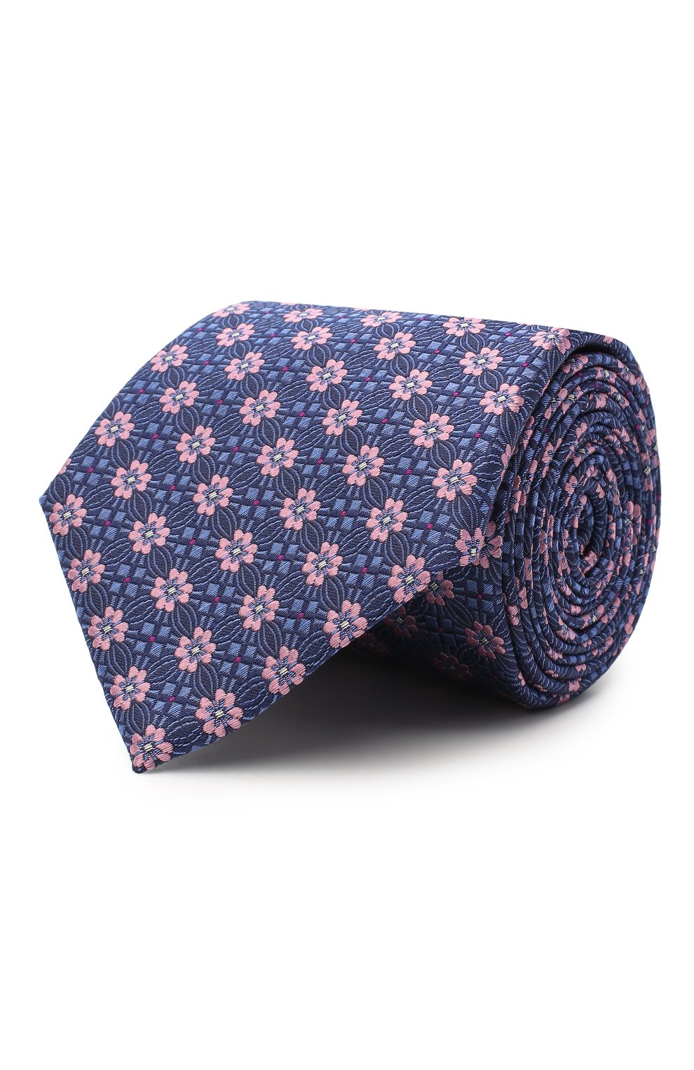 Шелковый галстук CANALI фиолетового цвета по цене 12700 руб., арт. 18/HJ02855, фото 1 Шелковый галстук CANALI, арт. 18/HJ02855, фото 1