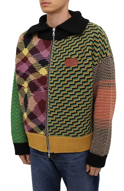 Шерстяной кардиган palm angels x missoni PALM ANGELS, арт. PMHB009F21KNI0018460, фото 3