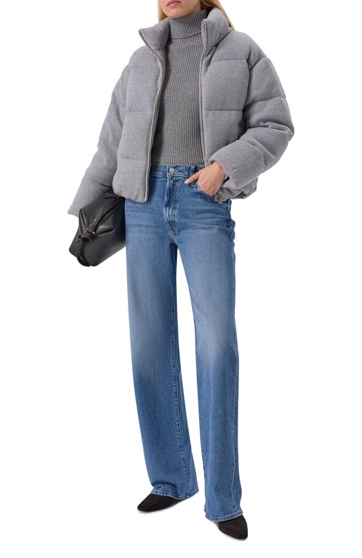 Пуховик из шерсти и кашемира Addicted MK116.1-1 Серый  MK116.1-1 Фото 2