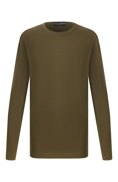 Мужская хлопковый лонгслив DOLCE & GABBANA, арт. G8PV0T/FU7EQ