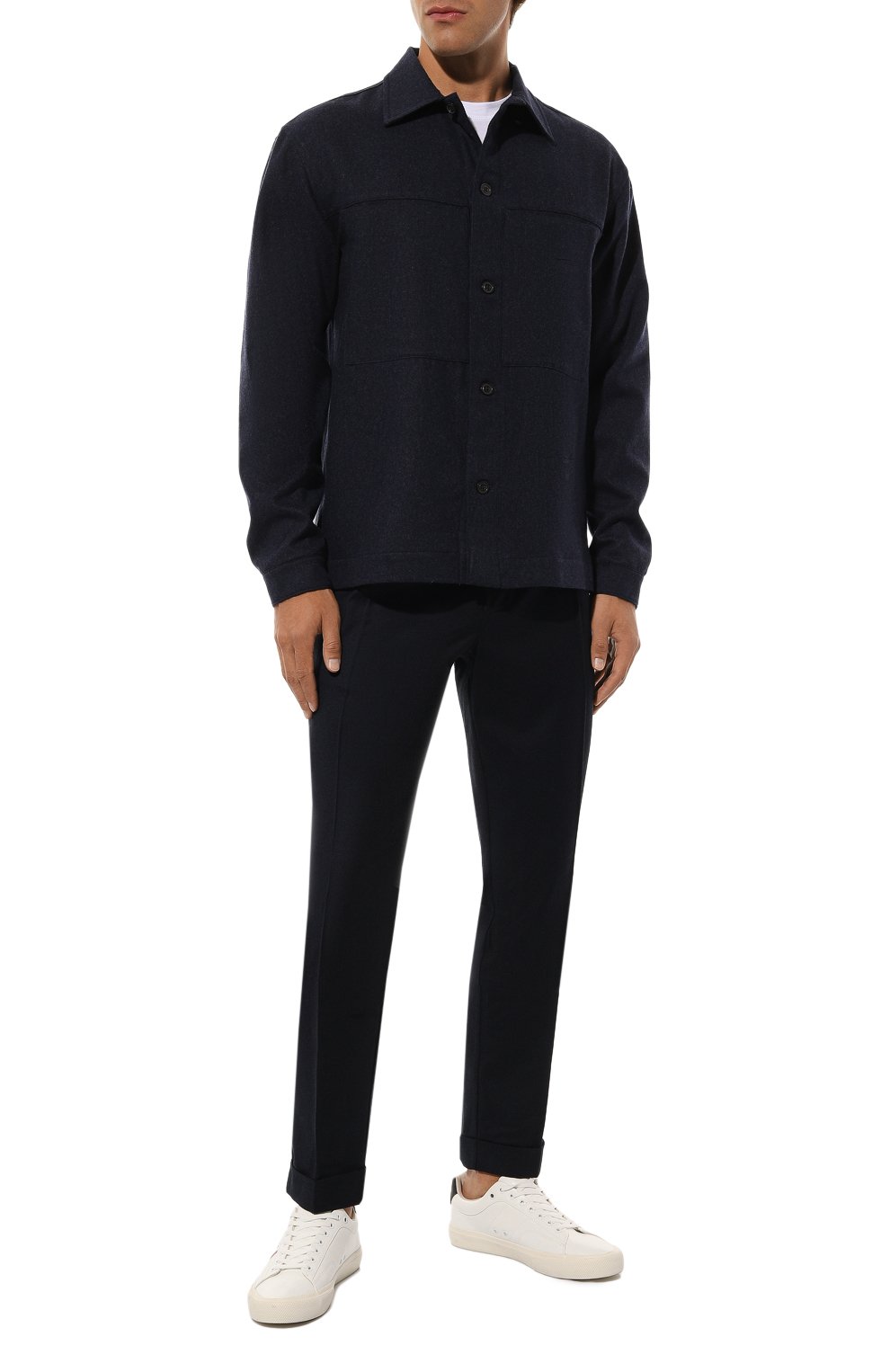 Шерстяные брюки CAPOBIANCO, арт. 17M808.FL00., фото 2