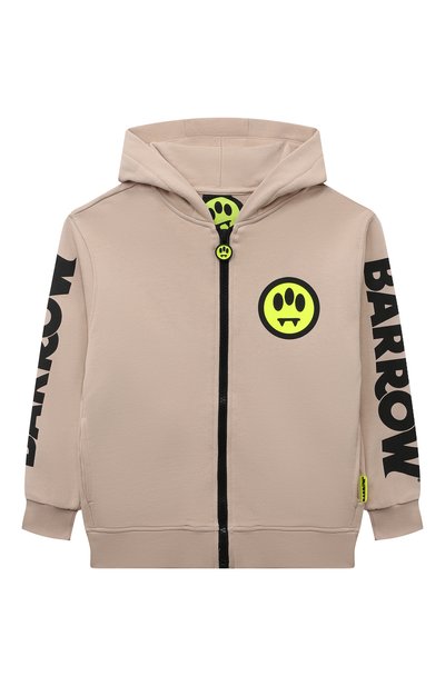 Хлопковая толстовка BARROW, арт. S4BKJUZH100, фото 1