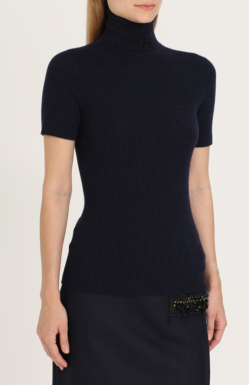 Каше мировый топ фактурной вязки с высоким воротником ROCHAS, арт. R0PL751767/RLY1000, фото 3