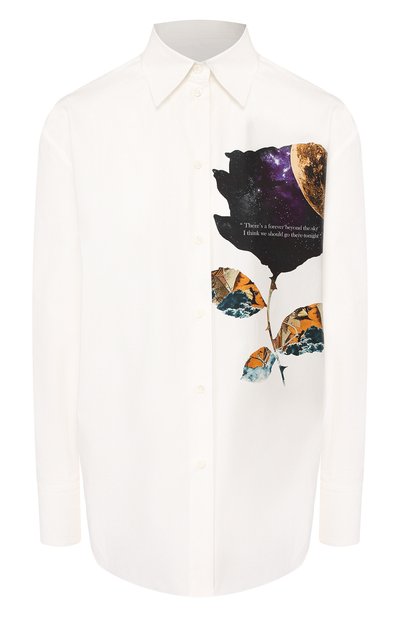 Женская хлопковая рубашка VALENTINO, арт. SB0AB15H52H