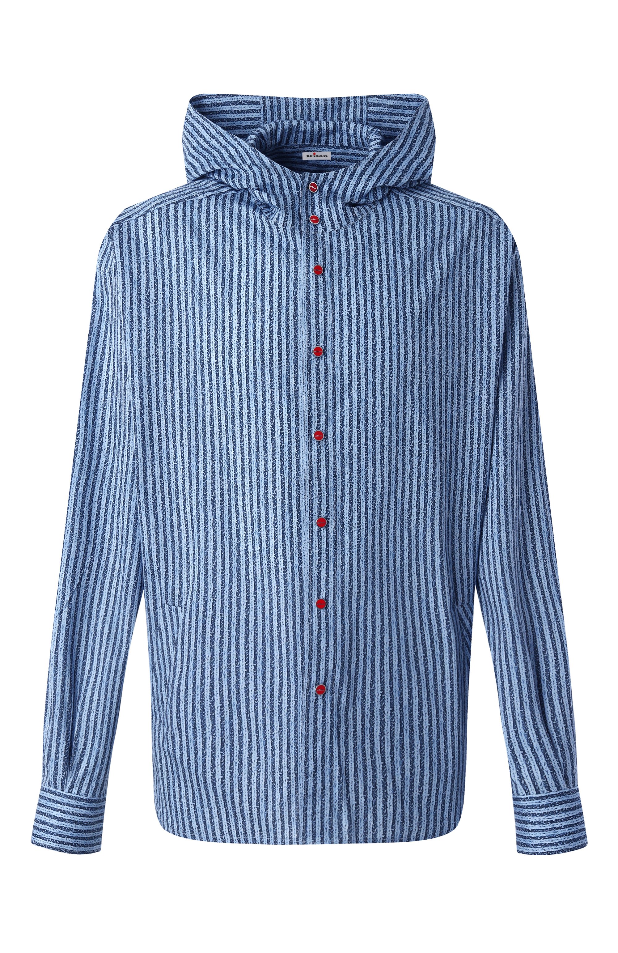 Хлопковая рубашка KITON, арт. UMCMARH0912901_46-50, фото 1