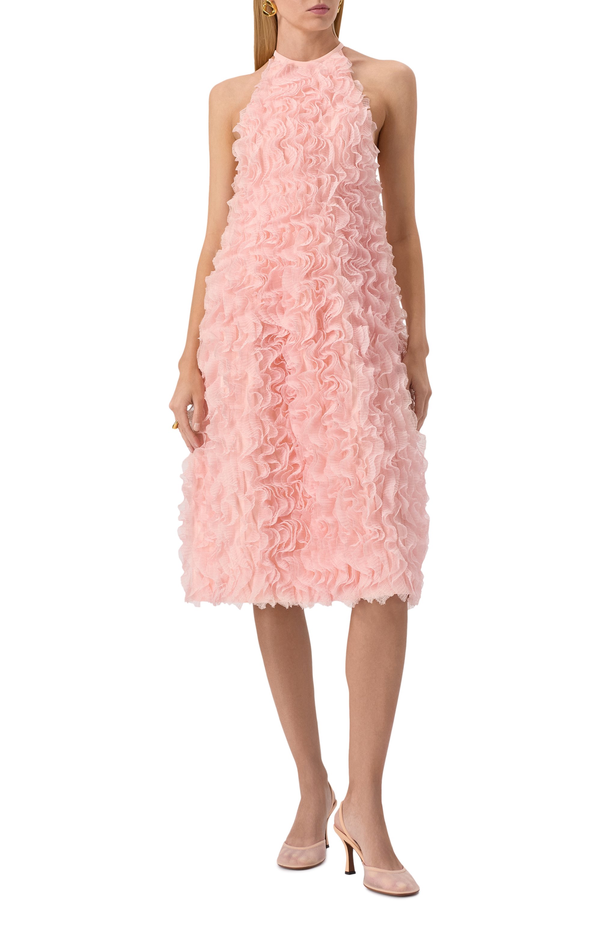 Платье из вискозы JIL SANDER, арт. J02CT0488-J18339, фото 3