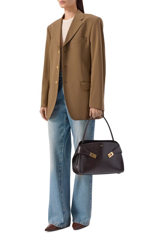 Сумка Hug Soft medium Ferragamo 219816/787834 Коричневый  219816/787834 Фото 7