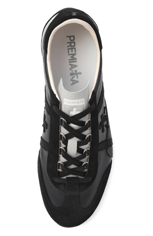 Кожаные кроссовки Jackyx 25 Premiata JACKYX25/VAR 8224 Чёрный  JACKYX25/VAR 8224 Фото 5