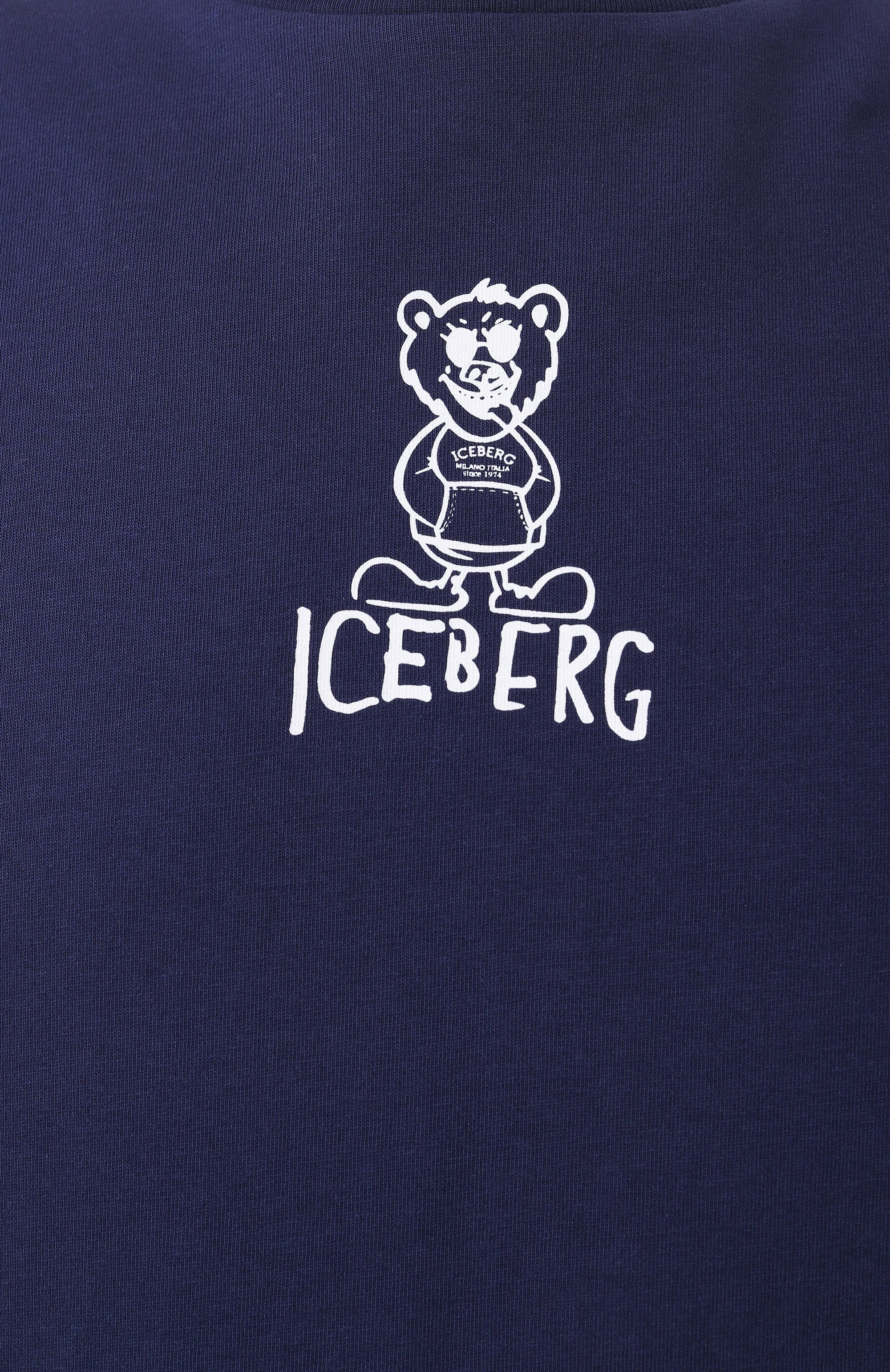 Хлопковая футболка ICEBERG, арт. F018/6306, фото 6