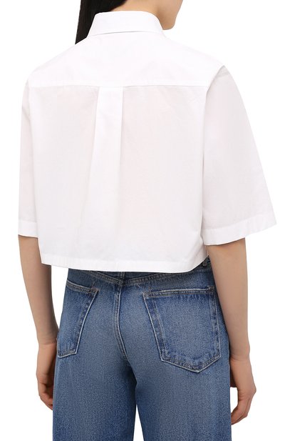Хлопковая рубашка MSGM, арт. 3041MDE11 217104, фото 4