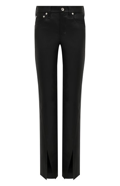 Кожаные брюки RAG AND BONE, арт. WCW20H70013401, фото 1