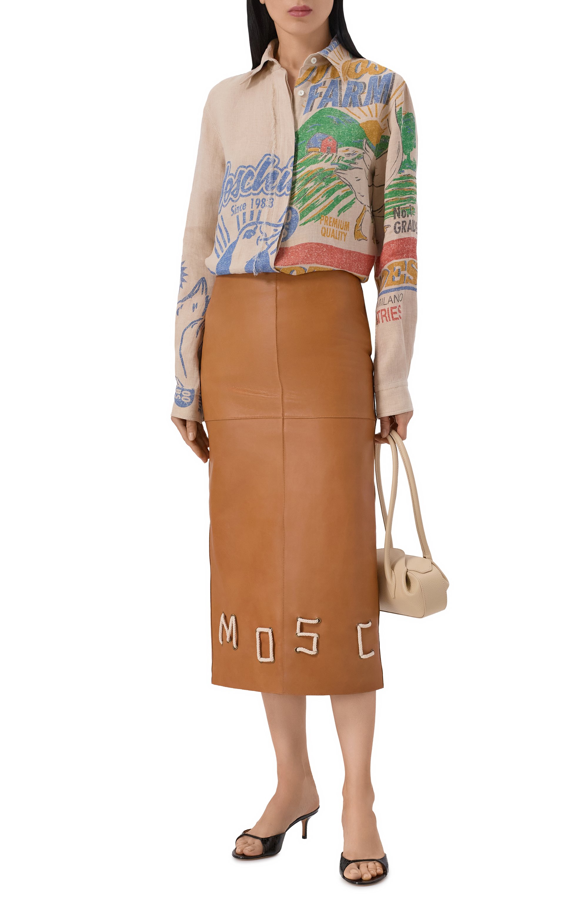 Льняная рубашка MOSCHINO, арт. A0213/0421, фото 2