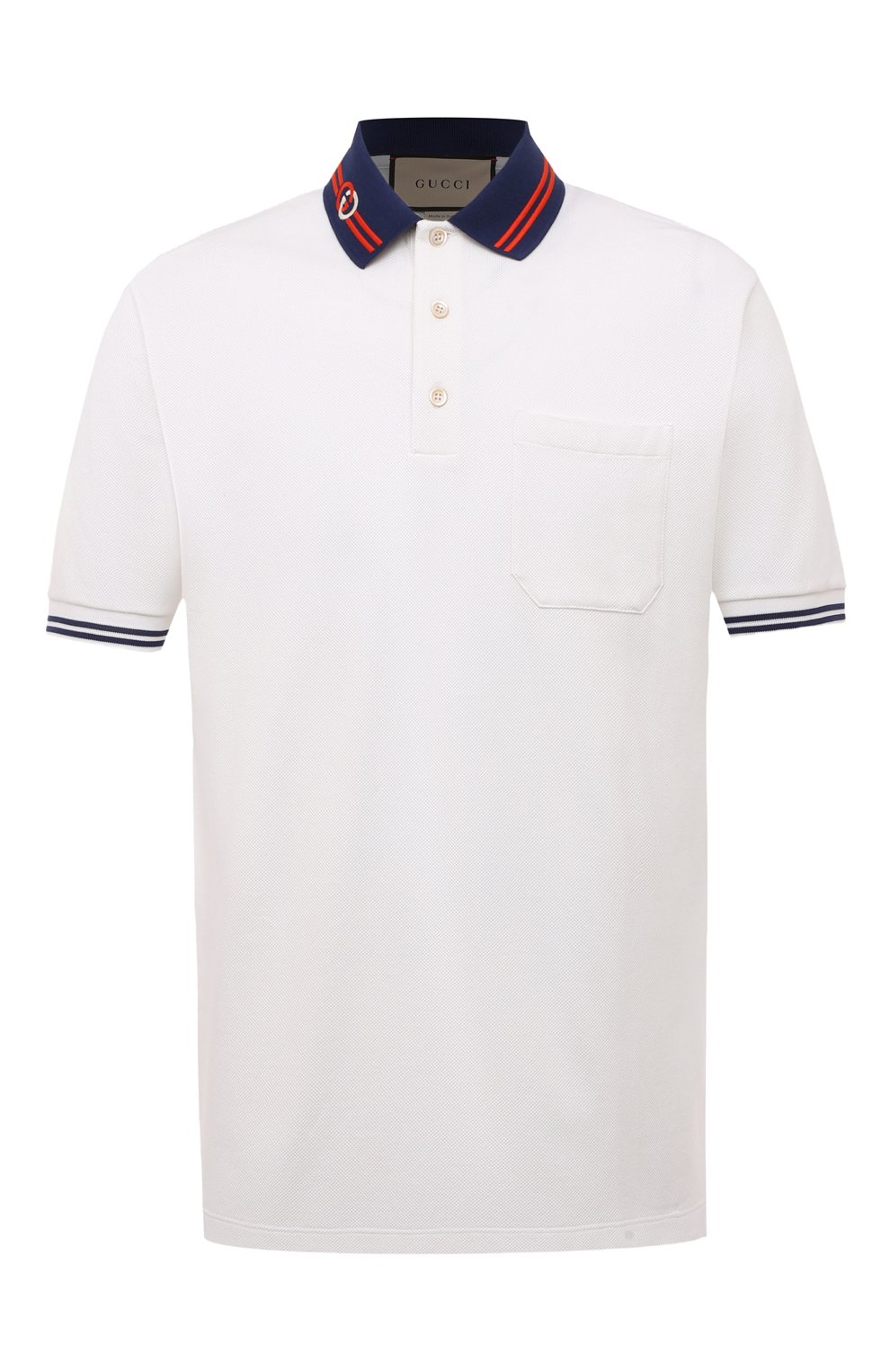 Хлопковое поло GUCCI, арт. 658067 XJDI2, фото 1