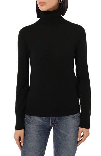 Шерстяная водолазка ALLUDE, арт. 245/64010, фото 3