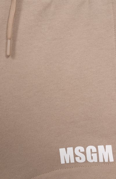 Хлопковые шорты MSGM KIDS, арт. S5MSJGSH095, фото 3