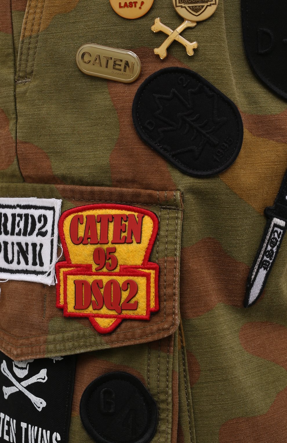 Хлопковые брюки DSQUARED2, арт. S75KB0249/S49605, фото 5