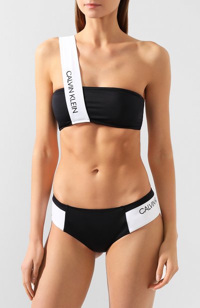 Бра-бандо CALVIN KLEIN черного цвета по цене 6185 руб., арт. KW0KW00838, фото 2 Бра-бандо CALVIN KLEIN, арт. KW0KW00838, фото 2