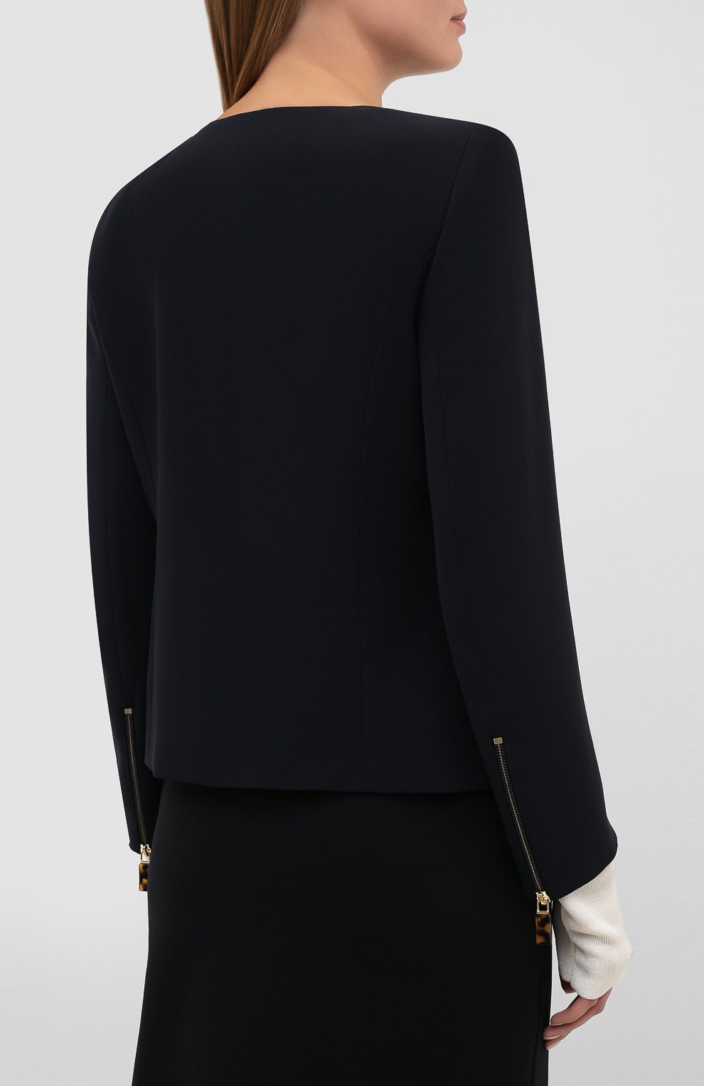 Шелковый жакет GIORGIO ARMANI, арт. 0SHGG0DR/T0010, фото 4